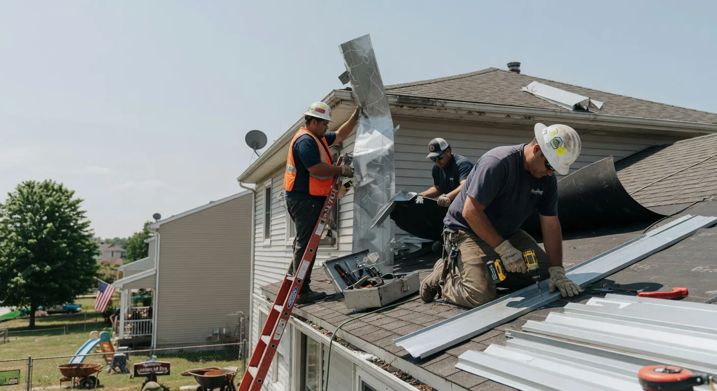 Metal Roof Repair in Marion Center, PA
